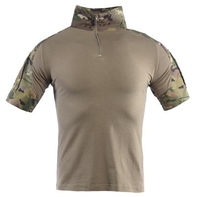 China 65%polyester 35%cotton comfortable breathable short sleeve shirt army shirt a tac for sale