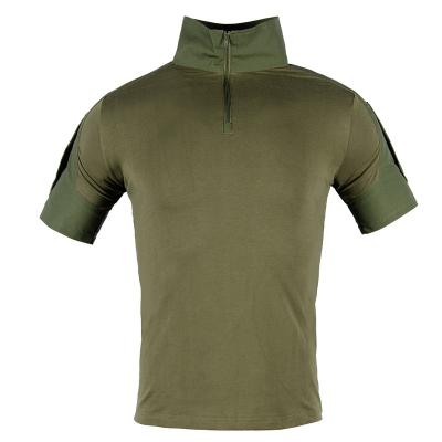 China Men's Formal Military Short Sleeve T Shirts Army Ripstop Tactical T-Shirt for sale