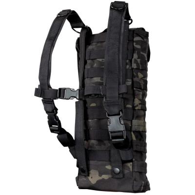 China OUTDOOR ACTIVITIES TACTICAL OUTDOOR HYDRATION BAG CARRIER WITH MULTICAM BLACK for sale