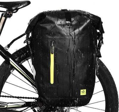 China Large waterproof men's waterproof bicycle bag xpac made of tarpaulin material for sale