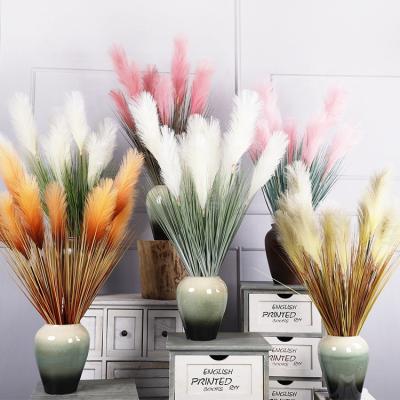 China Natural Touch YY1009 Office Living Room Decoration Pots Artificial Pampas Grass for sale