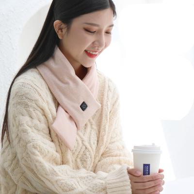 China To Heat In Winter LJJZF55 New Design Scarf Shawl Neck Heating Electric Heating Wrap USB Rechargeable Heated Scarf for sale