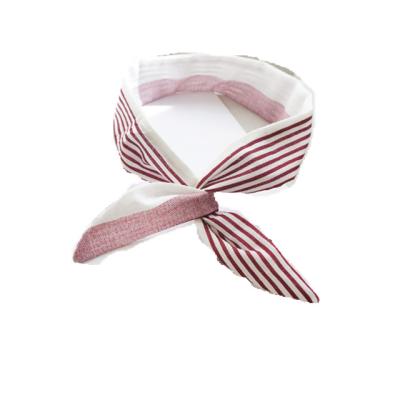 China The Other Korean Cute Yarn Scarf Headband Yoga Hair Band Rabbit Ear Ribbon Headband for sale