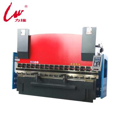 China Steel bar Yangli cnc electro-hydraulic synchronous press brake, WE67K 200t/3200 YSD bending machine for sale