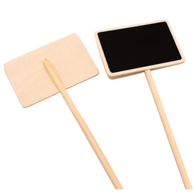 China China New Products 2020 New Products Innovative Crafts Wooden Purely Handmade DIY Small Blackboard Tag for sale