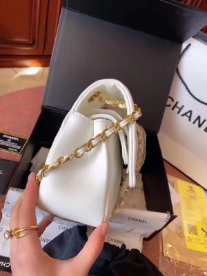 China 99169# Chanel 20 new rhombus pattern open hand clamshell shoulder bag size a 25 Spot P200Xr for sale