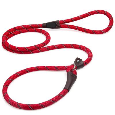 China Thoughtful Night Safe Reflecting No Combo Durable Lead Rope Training Slip Dog Leash Traction Lead And Dog Collar for sale