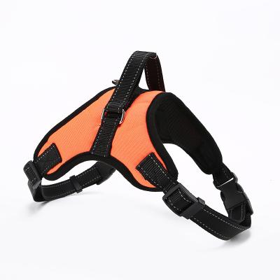 China Reflective Pet Accessories Manufacturers Nylon Large UK Dog Harness for sale