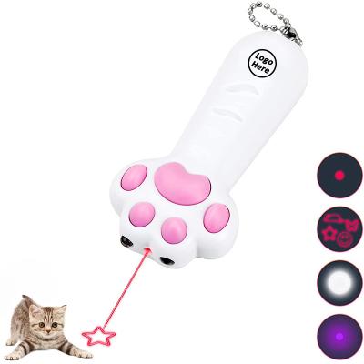 China LED Viable Indicator Paw Shaped Cat Laser Toys for sale