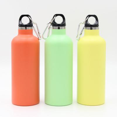 China WLV007-500 Viable Insulated Water Bottle Double Walled Sports Logo Stainless Steel Custom Thermal Bottle for sale