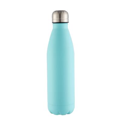 China WLV001-500 Sustainable Double Wall Insulated Stainless Steel Bottles Custom Logo Cola Shape Water Bottle for sale