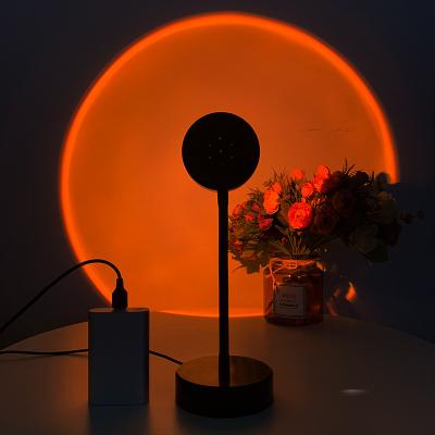 China Projection lamp Wholesale Lighting Props for Photography Sunset Projection Lamp Rainbow Atmosphere LED Projection Lamp for sale