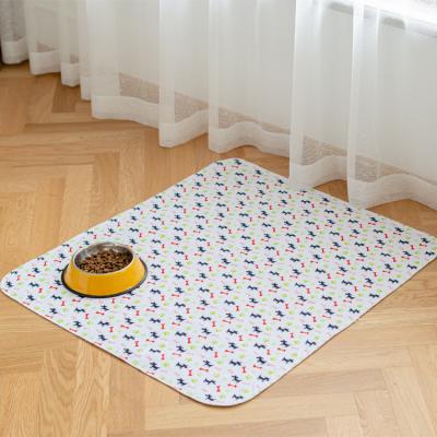 China Sustainable OEM PET Under Pad Washable Under Pad Pee Sofa Car Whelp Mats Pet Urine Pad For PET for sale