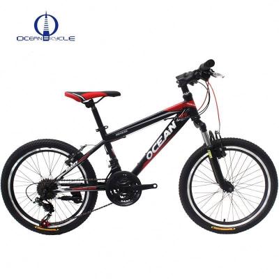 China 20 Inch Steel Frame 21 Speed ​​Fork Suspension Steel Mountain Children Kids Bicycle for sale