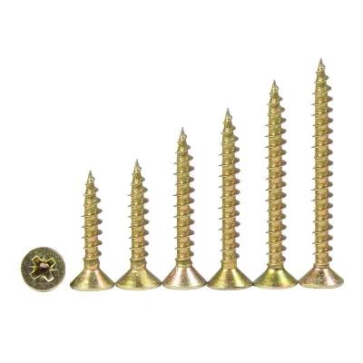 China Factory Price Wholesale Flat Wood Screw Phillips Stain Goods for sale