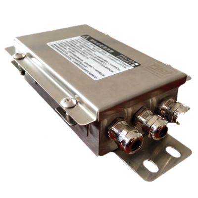 China Stable Waterproof Performance Stainless Steel Electrical Junction Boxes For Floor Scale 4 Load Cells for sale