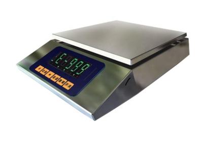 China 2019 high quality precise electronic table top /washing/portable scale waterproof with tickets printing 6kg, 15kg, 30kg for sale