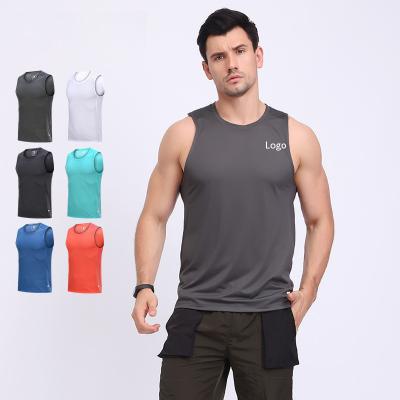 China Wholesale Custom Bodybuilding Mens Fitness Sports Breathable Tank Top Gym Clothes T Shirt for sale