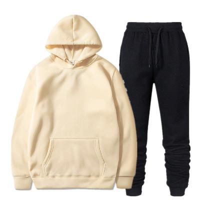 China Ccustom Sustainable Hoodie And Joggers Excellent Quality Cargo Tracksuits For Men Custom Logo for sale