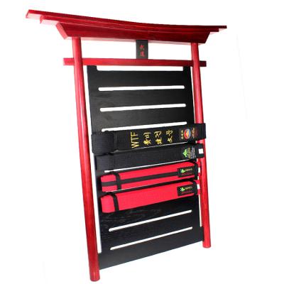 China 2021Taekwondo Belt Display Rack China Karate Belt Stand Eco - Friendly for sale