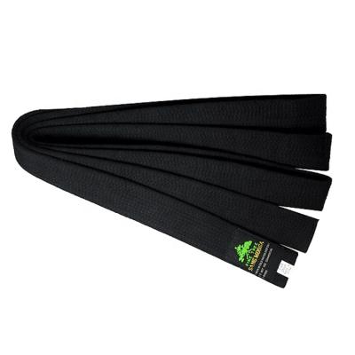 China Custom Karate Taekwondo Pine Cotton Martial Arts Black Belts Belts For Sale for sale