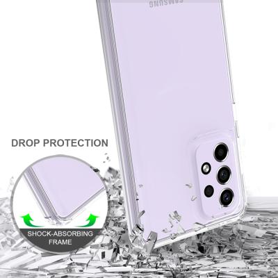 China Shockproof For Samsung Galaxy A33 5G Clear PC TPU Shockproof Cell Phone Case, For A33 5G Phone Case Printing Pattern for sale