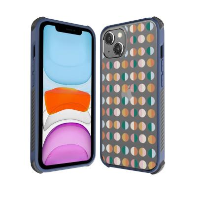 China Shockproof Printed Clear TPU PC Band Case 3 In 1 Band Shockproof Cell Phone Covers Supplier for sale