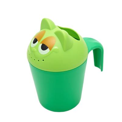 China Useful Cup Garfield Hair Washing Cup Baby Bath Cup Safety Products Baby Safety Shampoo for sale