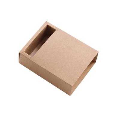 China Recyclable Kraft Candle Box Drawer Direct Selling Packaging Boxes Square Shaped for sale