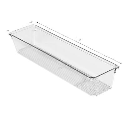 China Clear Container Transparent Cosmetic Acrylic Plastic Drawer Storage Box Viable Storage for sale