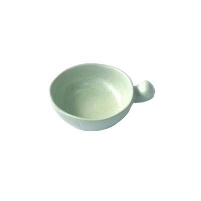 China Viable wholesale high quality creative shape white squash form small dish seasoning dish for sale