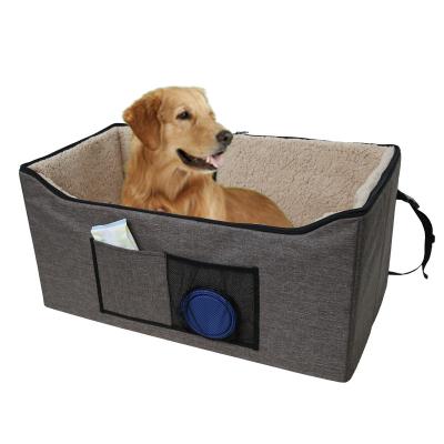 China Wholesale Fashion Waterproof Pet Bed Mat Breathable For Dog Cat Car Back Seat Pet Box for sale