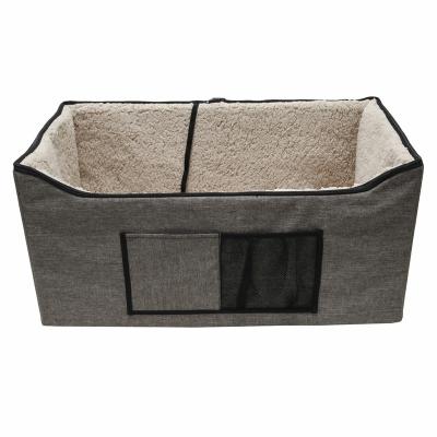 China Non-slip Breathable Bucket Front Seat Cover Pet Car Dog Seat Cover Car Back Seat Non-Slip Pet Box for sale