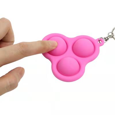 China Other Key Educational Toys Silicone Decompression Toys Finger Chain Toy Wholesale for sale