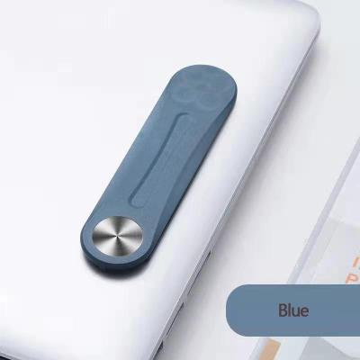 China Aluminum Alloy Adjustable Portable Adhesive Plastic Laptop Mobile Phone Magnetic Suction Bracket for sale