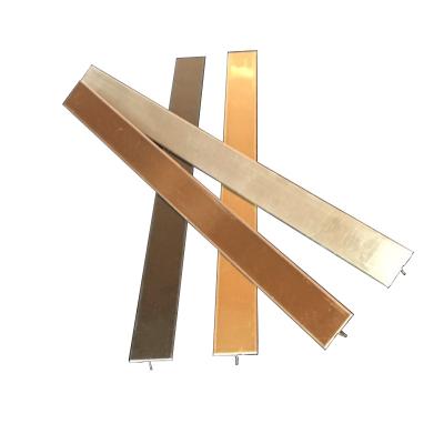 China Modern Tile Accessories Wall  Metal 304 Stainless Steel Tile Trim for sale