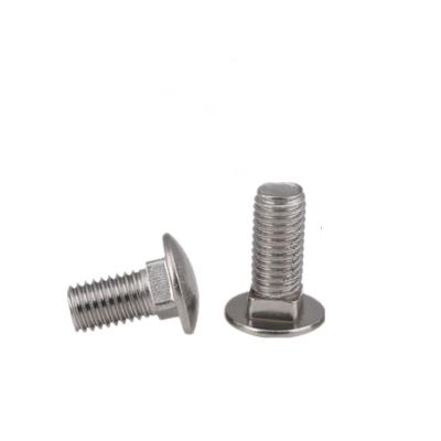 Cina Stainless Steel Fasteners DIN 603 Stainless Steel Carriage Head Around Head Bolt And Hex Nuts in vendita