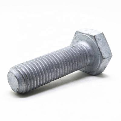 中国 Carbon Steel ASME A325 A490 Hot Dip Galvanized Heavy Hex Structural Bolt 販売のため