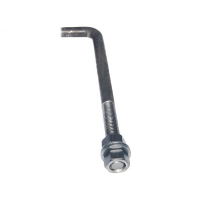 China M20 steel base anchor bolt or L-shaped anchor bolt for sale