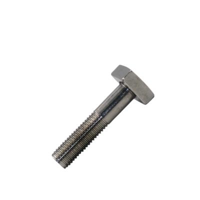 China Stainless Steel M16, M20, M24, M30 Square Thread Bolt DIN 21346 Stainless Steel Grade A2 A4 Head Bolt for sale