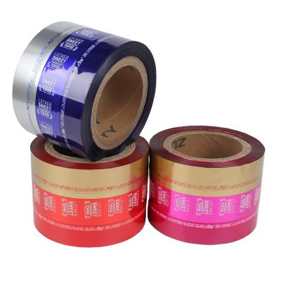 China Factory Supply Moisture Proof Candy PET Plastic Twist Packaging Opaque Film Roll for sale