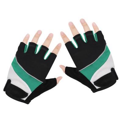 China Factory Free Sample Factory Free Sample Mountain Stretch Shockproof And Breathable Cloth Half Finger Cycling Cycling Gloves for sale