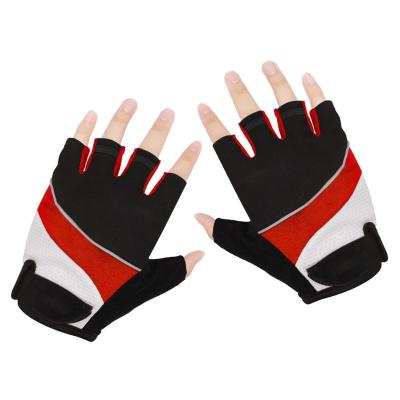 China Free Sample New Design Outdoor Sports Half Finger Shockproof And Breathable Mountain Bike Breathable Hand Gloves for sale