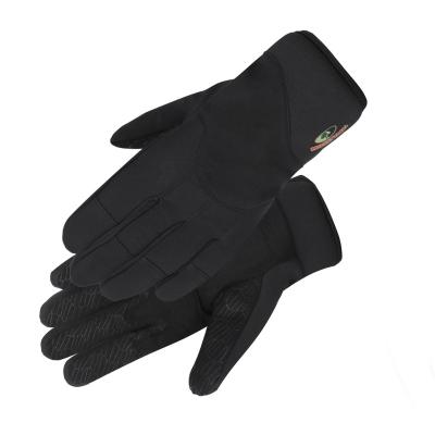 China Free Sample Waterproof Winter Fleece Exercise Anti-skid Warm Gloves Customized For Men's Style for sale