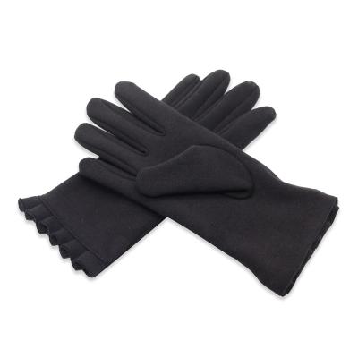 China Wholesale mirco velvet free sample competitive price women fashion insulated comfortable hand gloves for sale