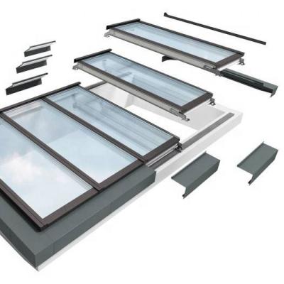 China Wholesale Price Waterproof Electric Translation Skylight Roof Balcony Open Skylight for sale