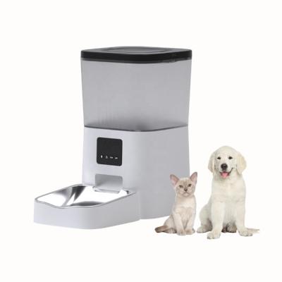 China Competitive Price Smart Wifi Video 4L Automatic Pet Feeder Automatic Pet Feeder Cat Dog Feeder Cat Dog Feeder Sensor for sale