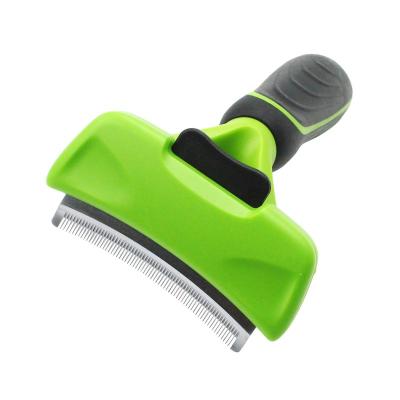 China New Arrival Pet Grooming Brush Self Cleaning Dog Cat Slicker Brush Remove Dog Bristle Stocked Pet Comb Automatically for Dogs and Cats for sale