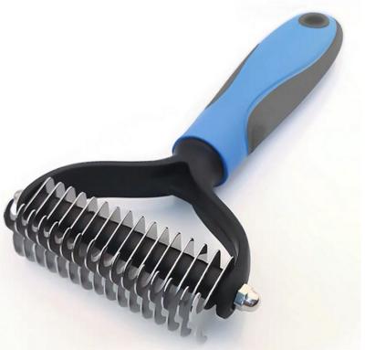 China New Arrival Supplier Service Pet Hair Removal Comb Stocked Professional Self-cleaning Brush For Long Hair for sale