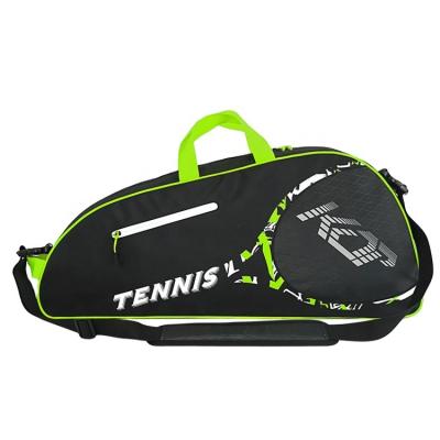 China Professional Player Tennis Bag Fit In 2-4 Rackets 2021 KOP SPORT High Quality Custom Waterproof Tennis Bag Tennis Backpack With Cooler Compartment for sale